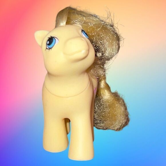 1987 Vintage My Little Pony Hasbro Baby Crumpet G1 First Tooth Ponies Teaset B16 - Picture 2 of 5